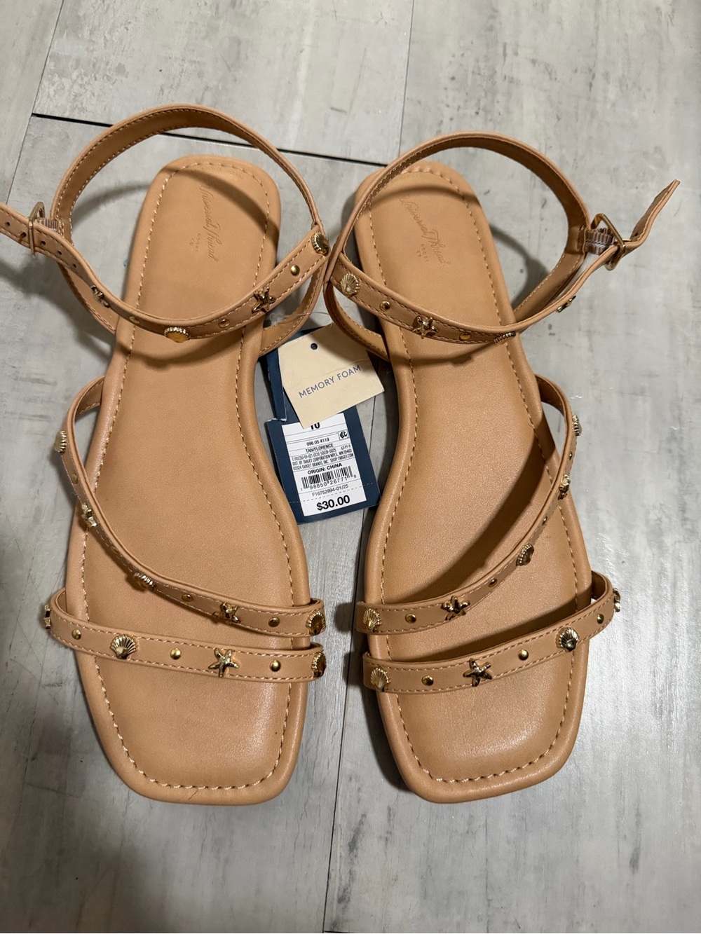 NWT A New day Women’s Ankle-Strap Sandals with
